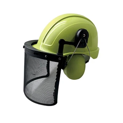 Casque avec visière du bouclier de face en maille